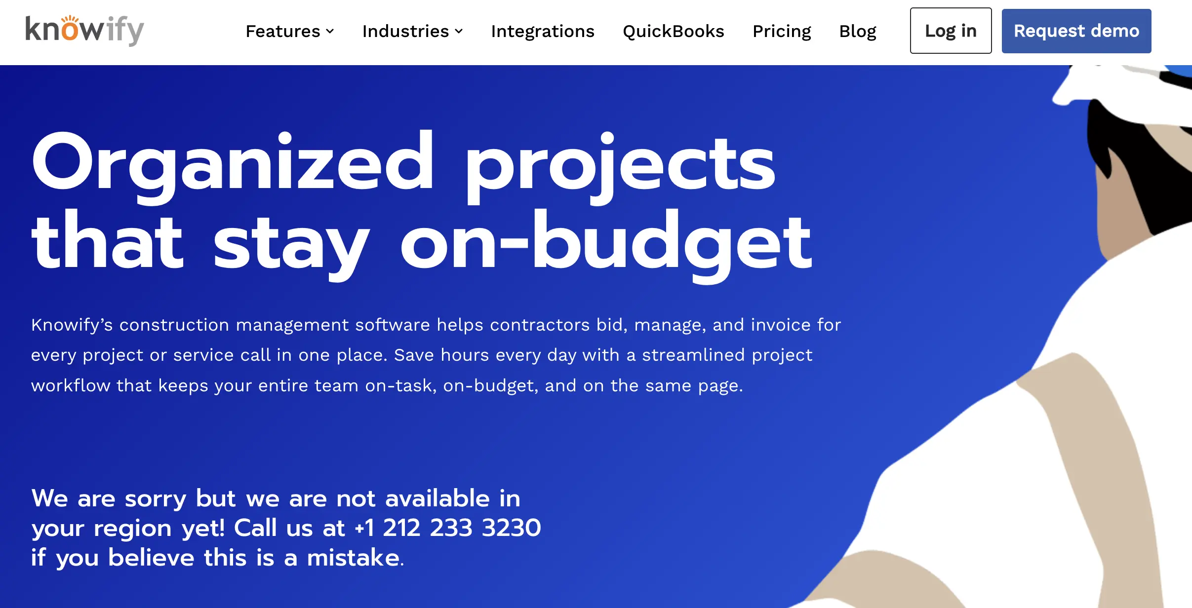 knowify homepage