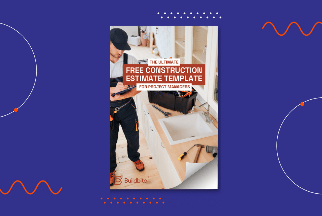 Free Construction Cost Estimate Template_Index cover image