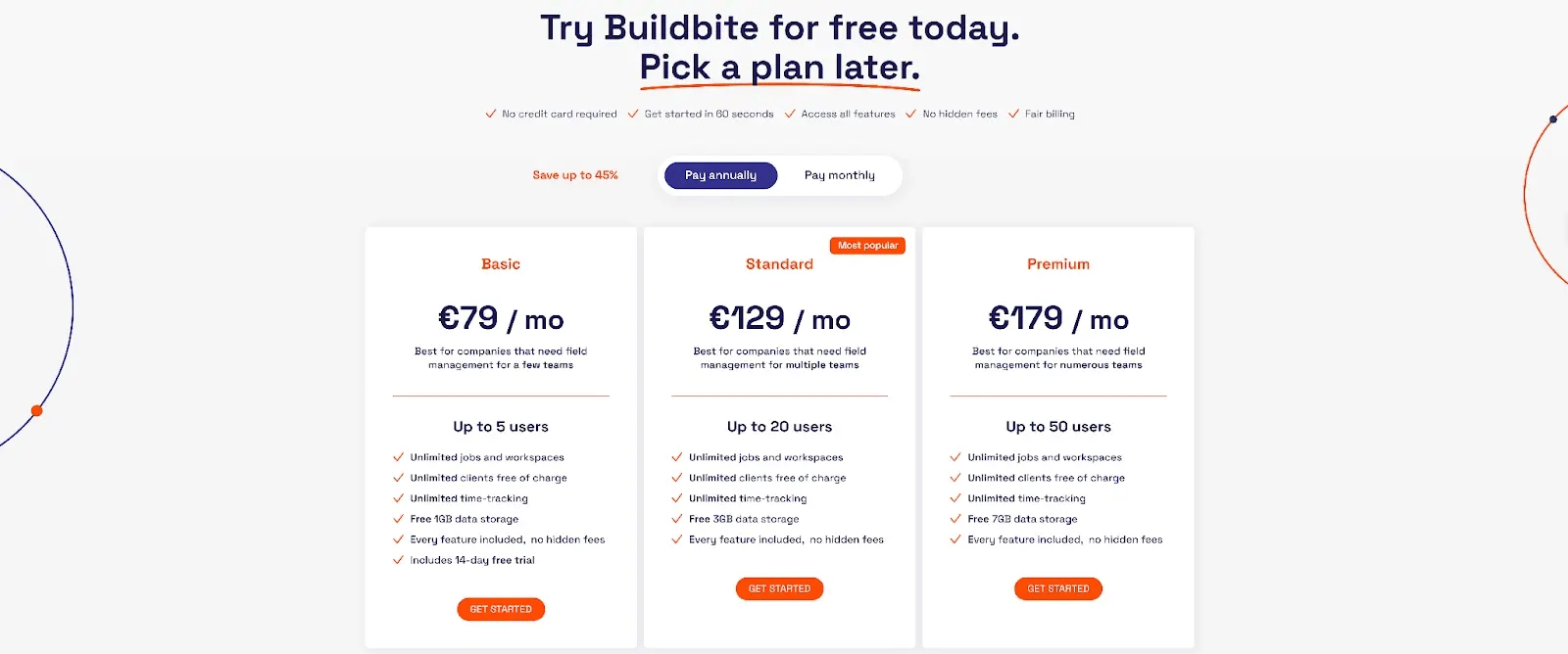 buildbite pricing