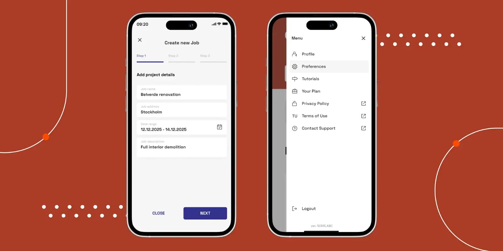 create job on buildbite
