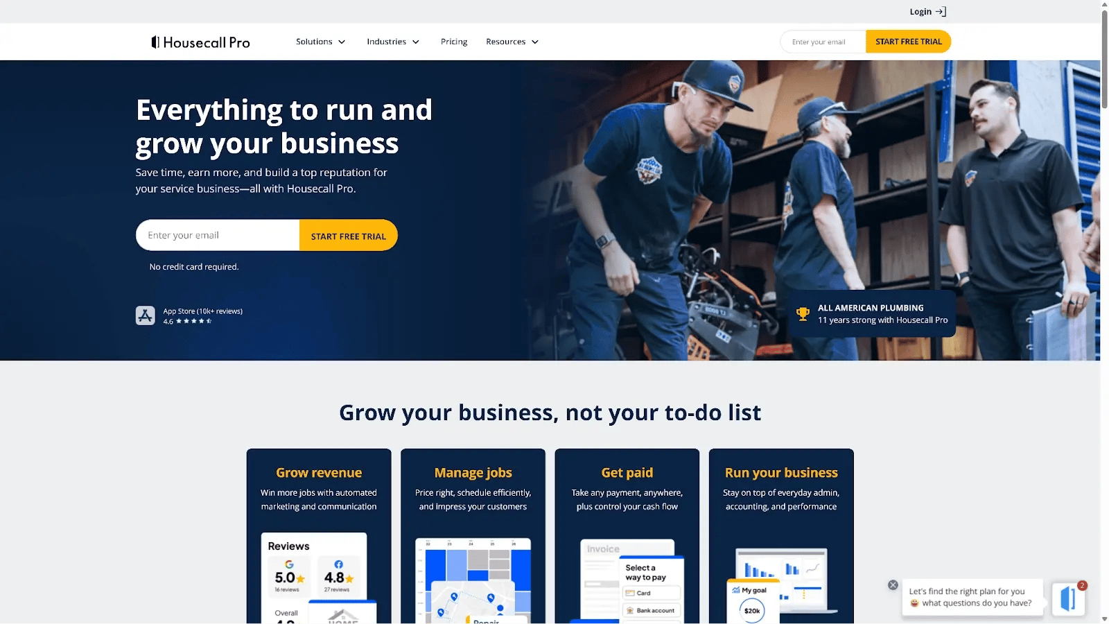housecall pro - everything to run and grow your business