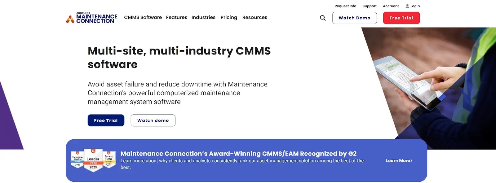 maintenance connection