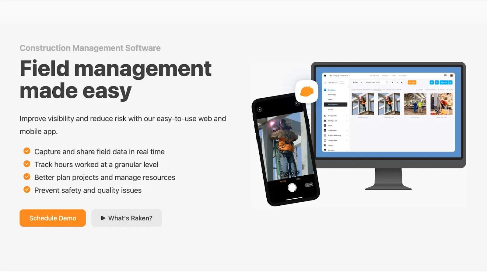 raken homepage