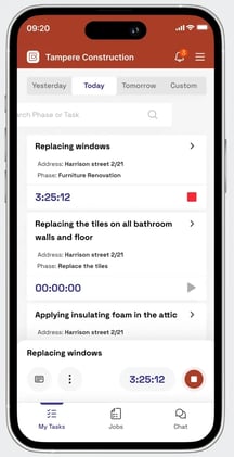maning construction project on buildbite