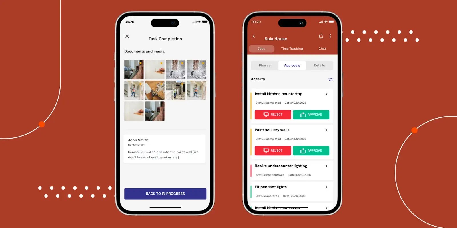 Buildbite document and task management